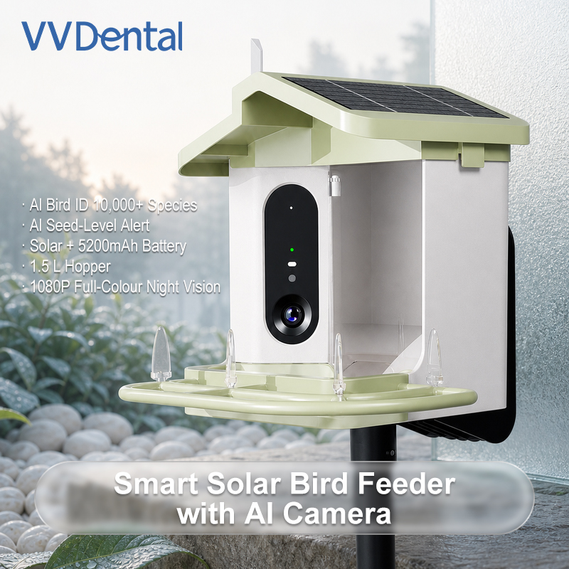Pengumpan Burung Cerdas dengan - Bird Feeder Camera Wifi Smart Ai ulasan dan harga