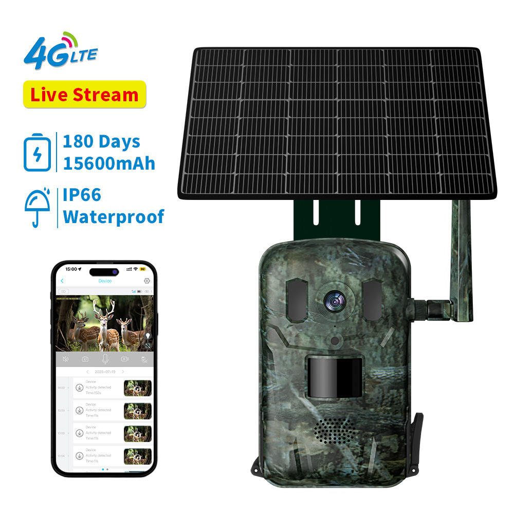 Kamera Satwa Liar 4G LTE 2K de - Cellular Trail Camera Live Stream ulasan dan harga