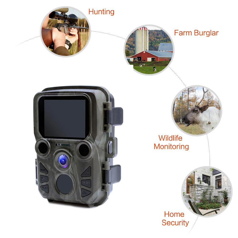 Kamera Pengintai WiFi301, Nirk - Trail Camera Wifi Bluetooth App Control ulasan dan harga