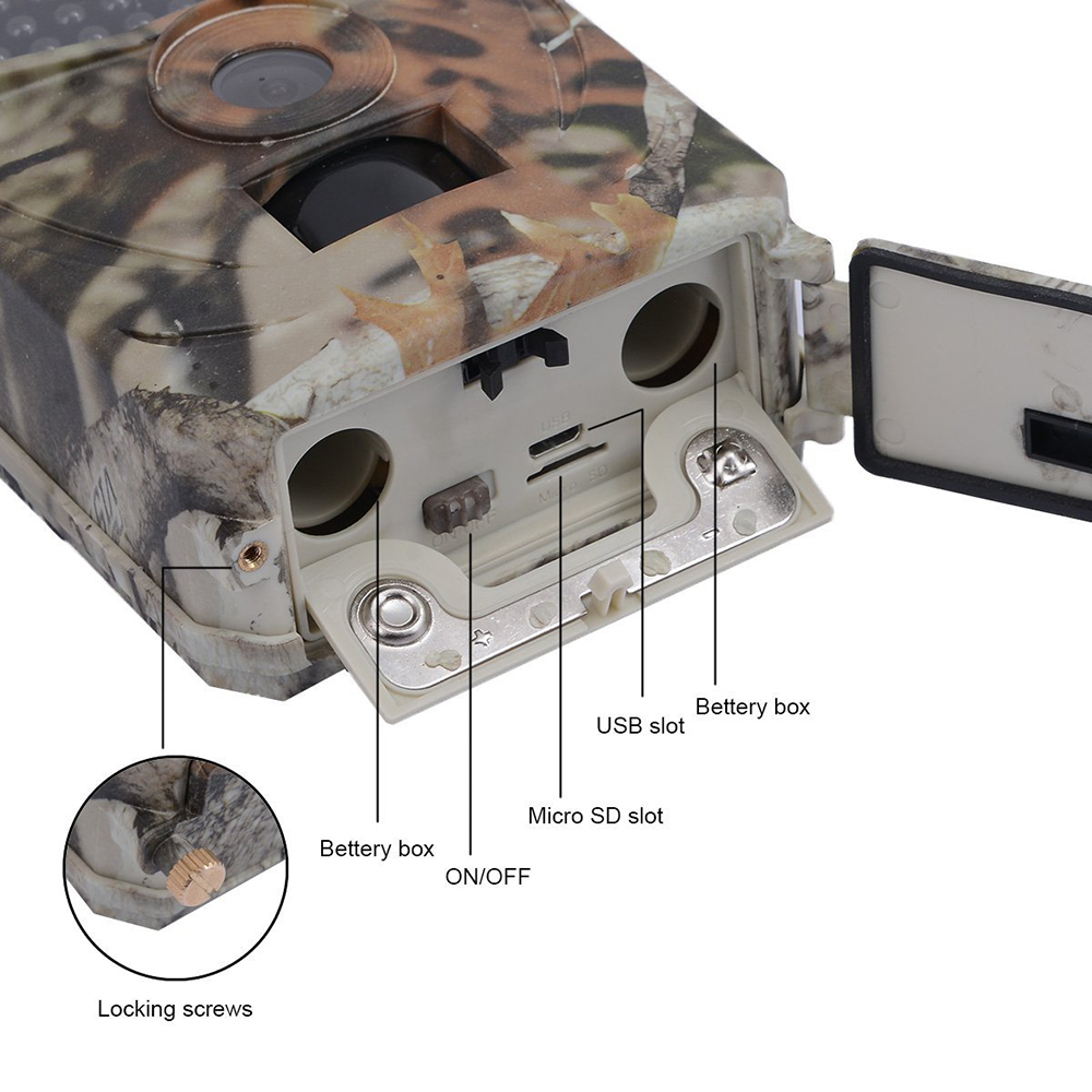Kamera Jejak PR100 940nm Pengl - Night Vision Trail Camera Infrared Leds ulasan dan harga
