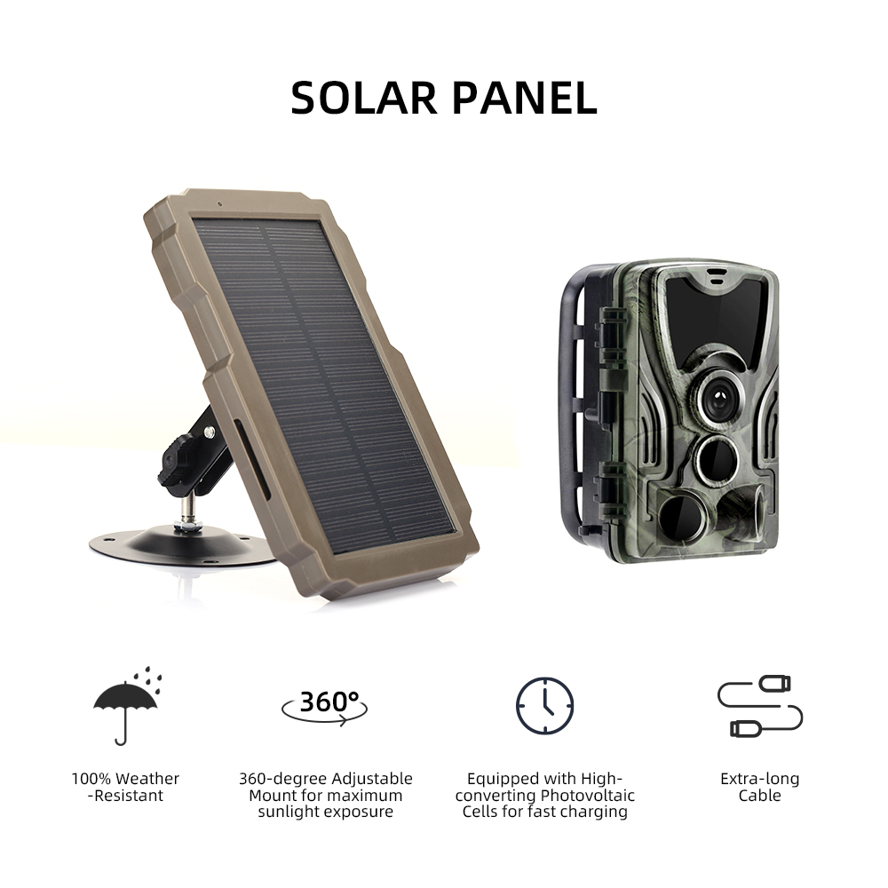 Pengisi daya panel surya 2500m - Trail Camera Solar Panel Powered ulasan dan harga